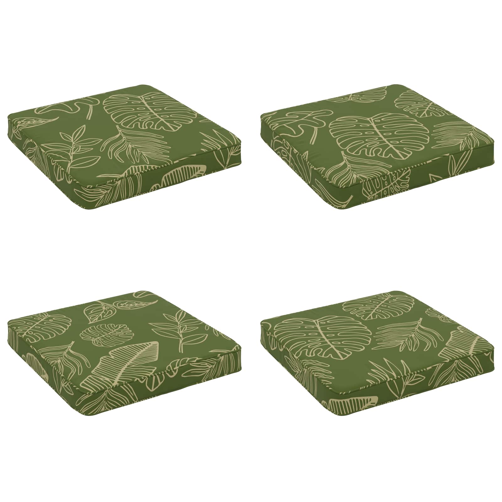 4 dalių sėdynės pagalvėlės VUGHT 4 pcs 100% poliesteris