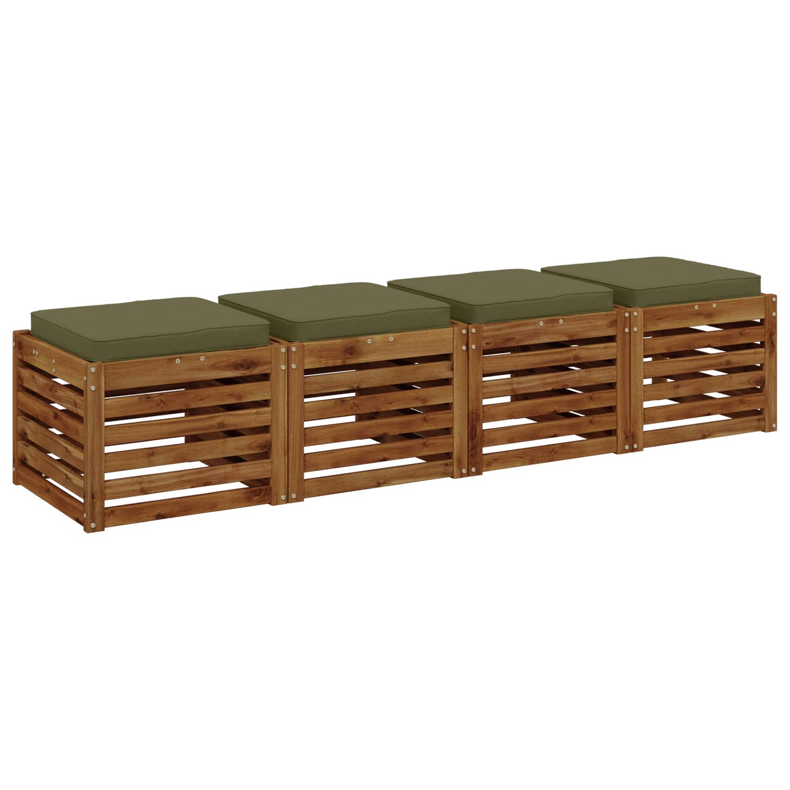 4 dalių sėdynės pagalvėlės VUGHT 4 pcs 100% poliesteris