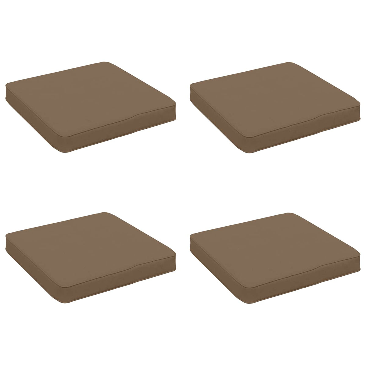 4 dalių sėdynės pagalvėlės VUGHT 4 pcs 100% poliesteris Taupe