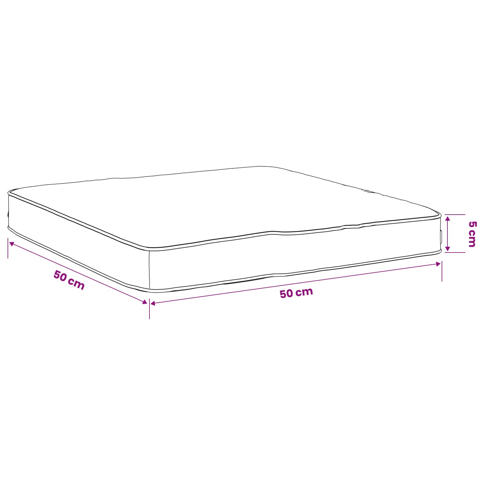4 dalių sėdynės pagalvėlės VUGHT 4 pcs 100% poliesteris Pilka