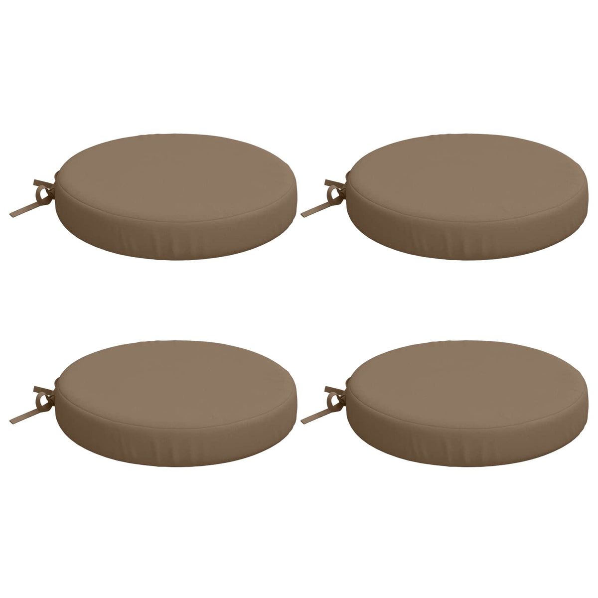 4 dalių sėdynės pagalvėlės SOEST 4 vnt. 100% poliesteris Taupe