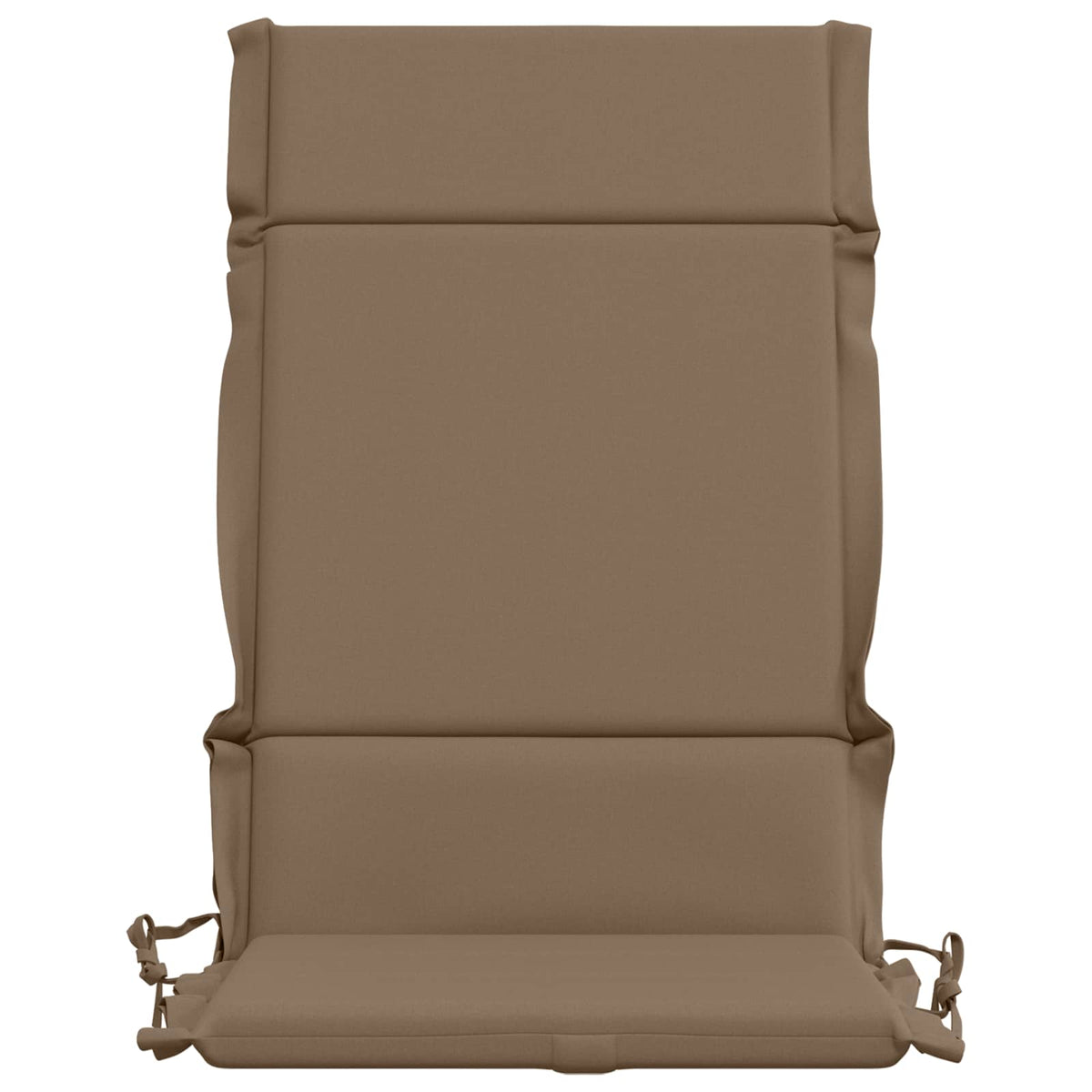 2 dalių aukštų atlošų kėdžių pagalvės GEMERT 2 pcs Taupe