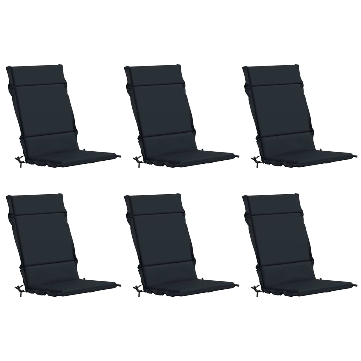 6 dalių aukštų atlošų kėdžių pagalvės GEMERT 6 pcs