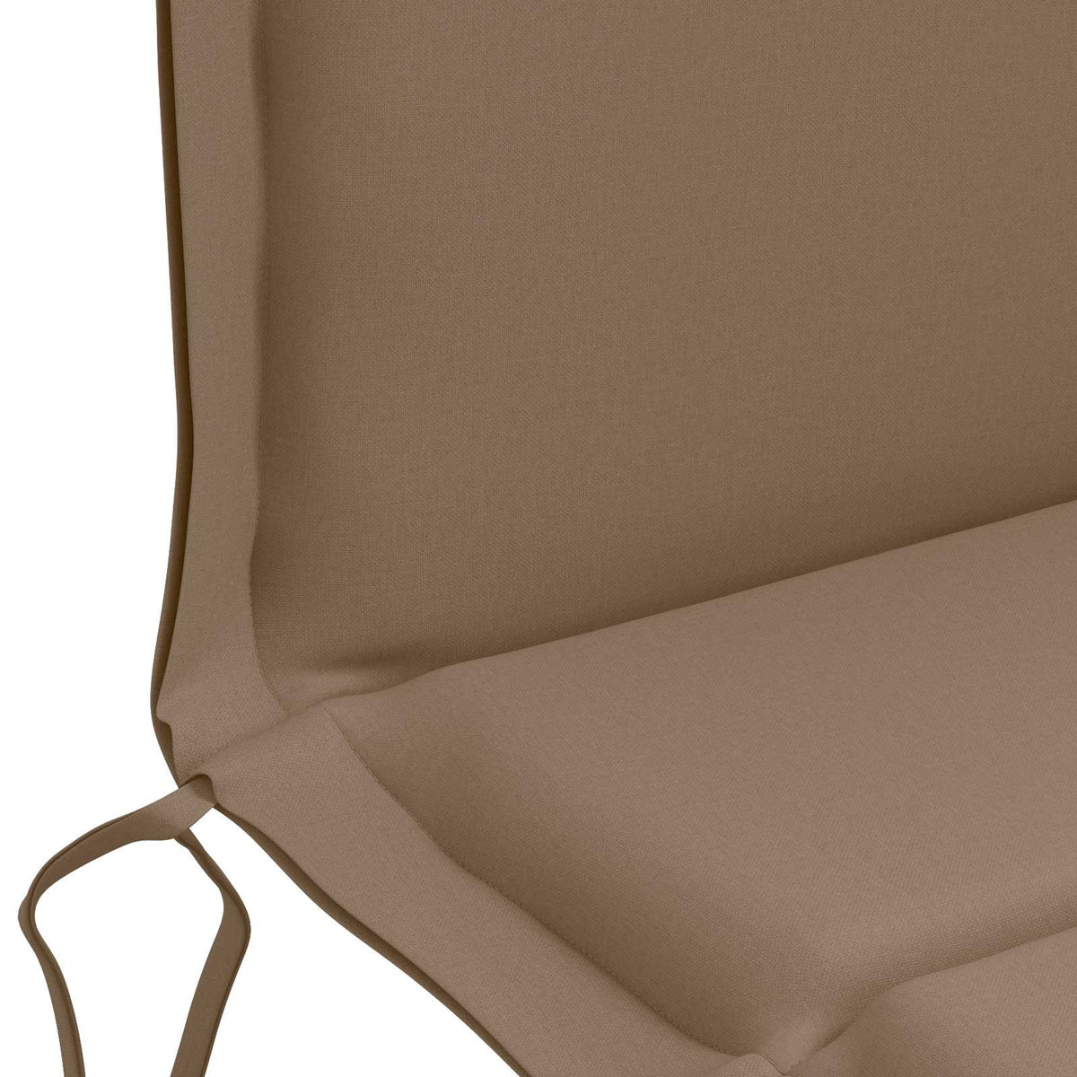 2 dalių aukštų atlošų kėdžių pagalvės GEMERT 2 pcs Taupe