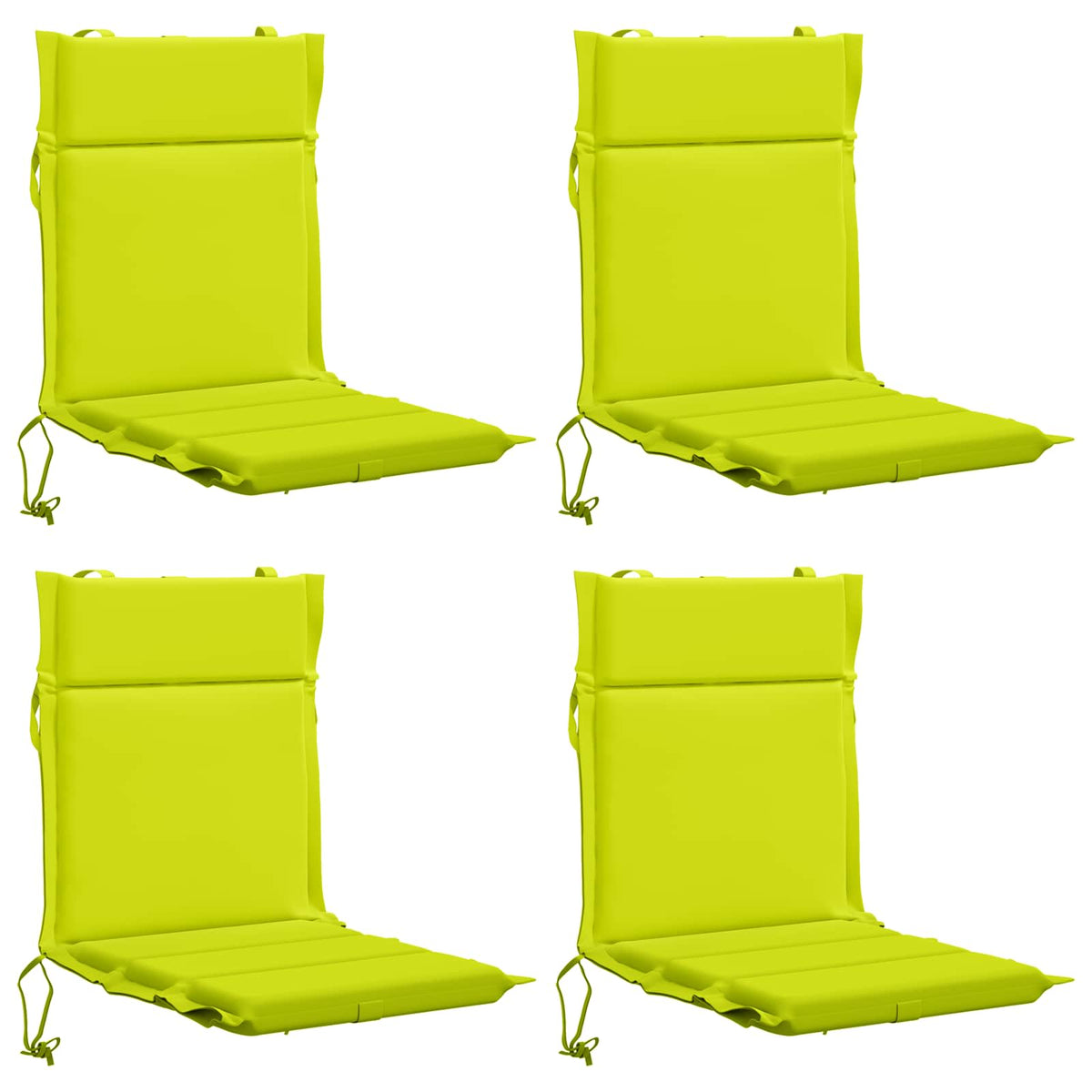 4 dalių aukštų atlošų kėdžių pagalvės GEMERT 4 pcs