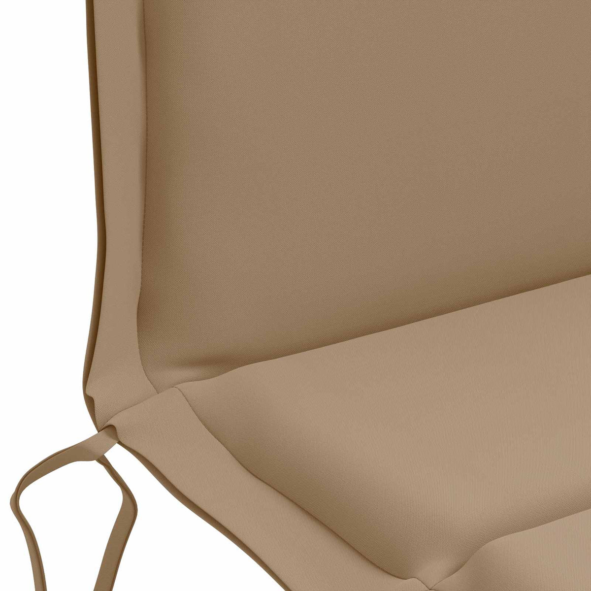 2 dalių aukštų atlošų kėdžių pagalvės GEMERT 2 pcs Taupe