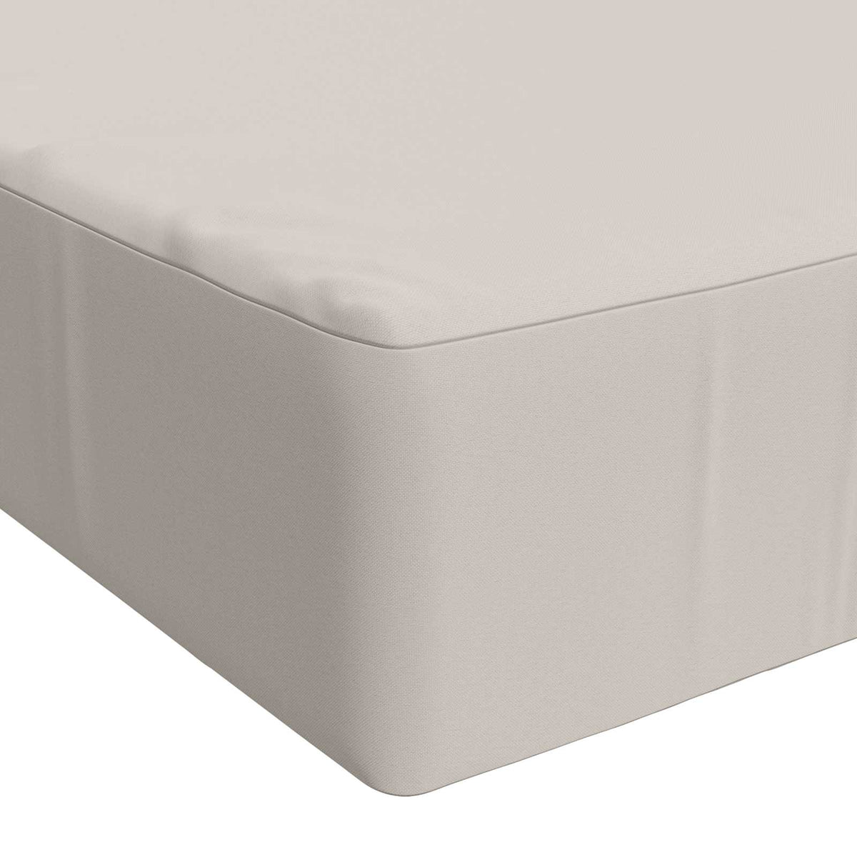 Sėdynės pagalvėlė SOEST 100% poliesteris Balta 120 x 60 x 15 cm