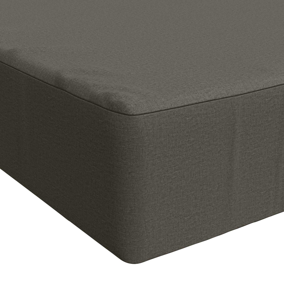 Sėdynės pagalvėlė SOEST 100% poliesteris Pilka 120 x 60 x 15 cm
