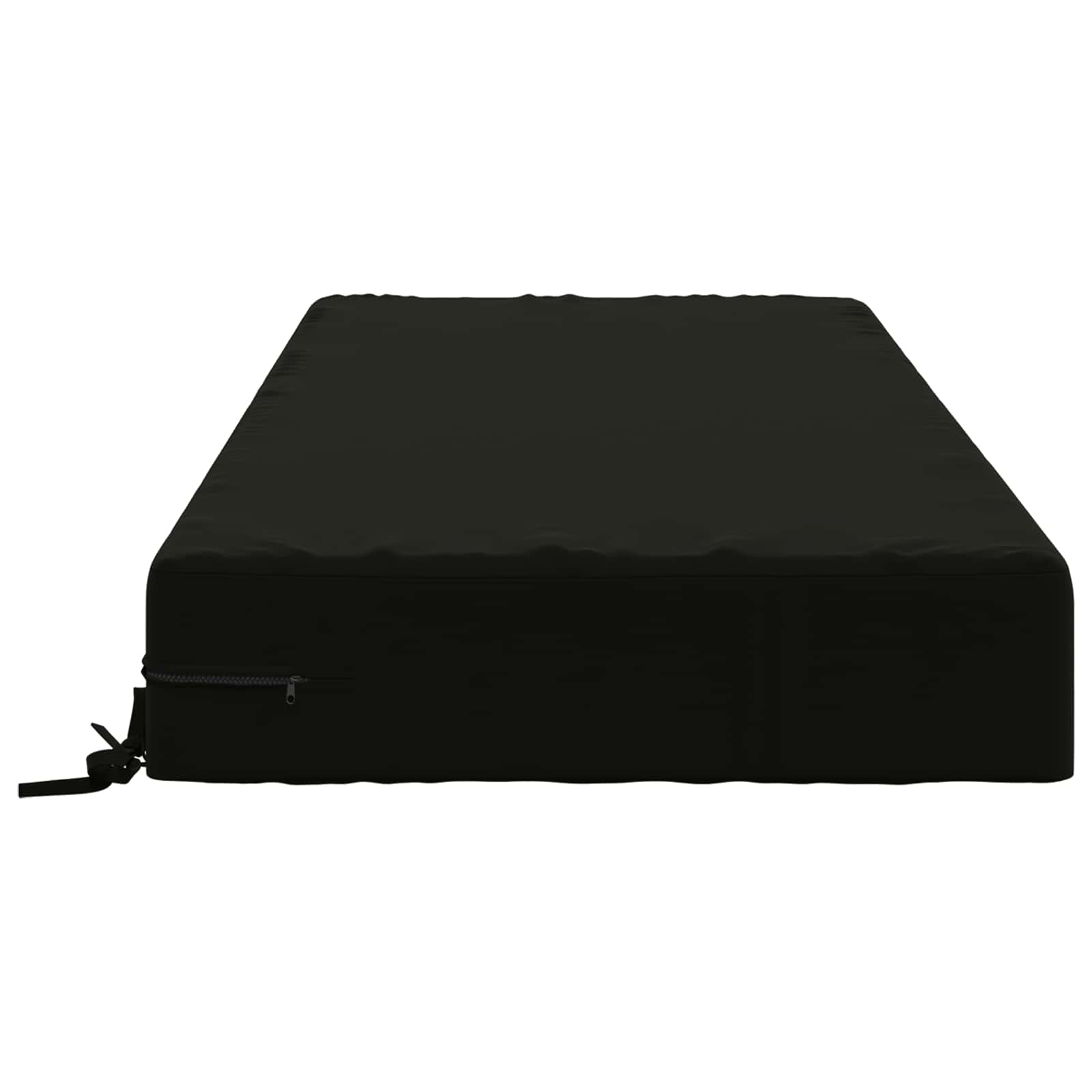 Sėdynės pagalvėlė SOEST 100% poliesteris Juoda 120 x 60 x 15 cm