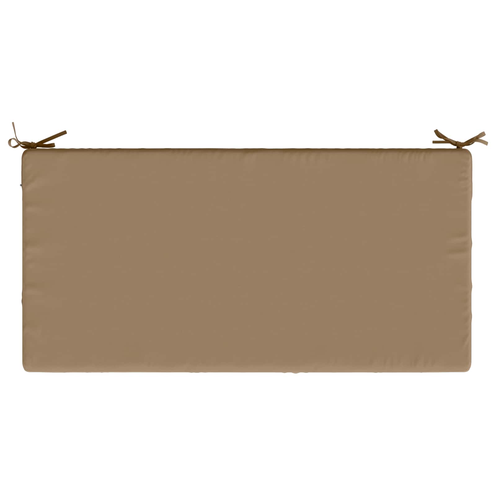 Sėdynės pagalvėlė SOEST 100% poliesteris Taupe 120 x 60 x 15 cm