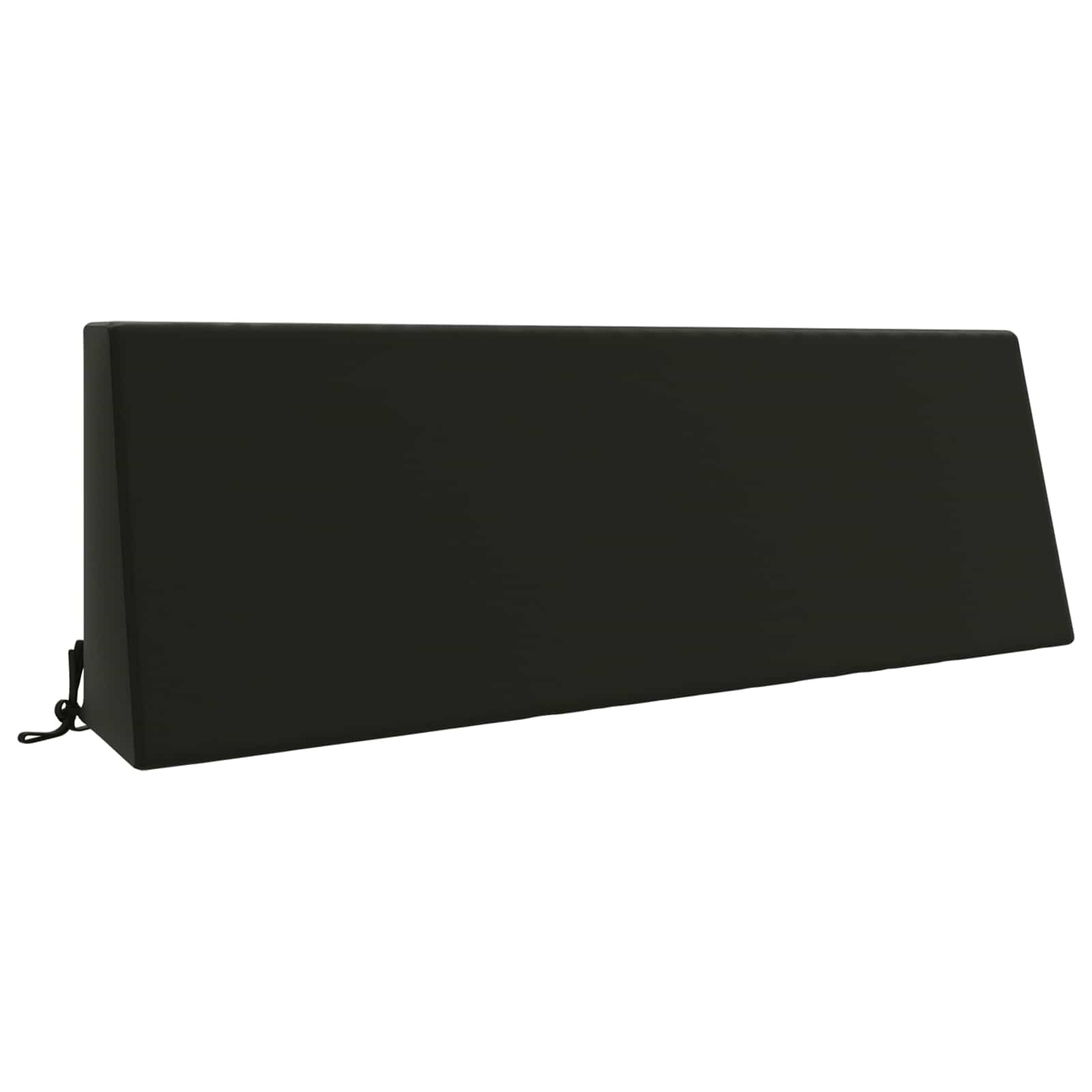 Atlošo pagalvėlė SOEST 100% poliesteris Juoda 120 x 20 x 40 cm