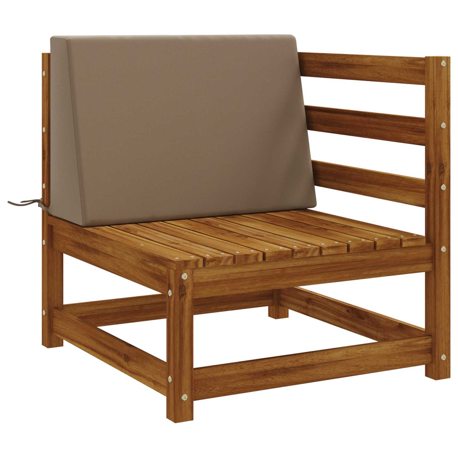 Atlošo pagalvėlė SOEST 100% poliesteris Taupe 60 x 20 x 40 cm