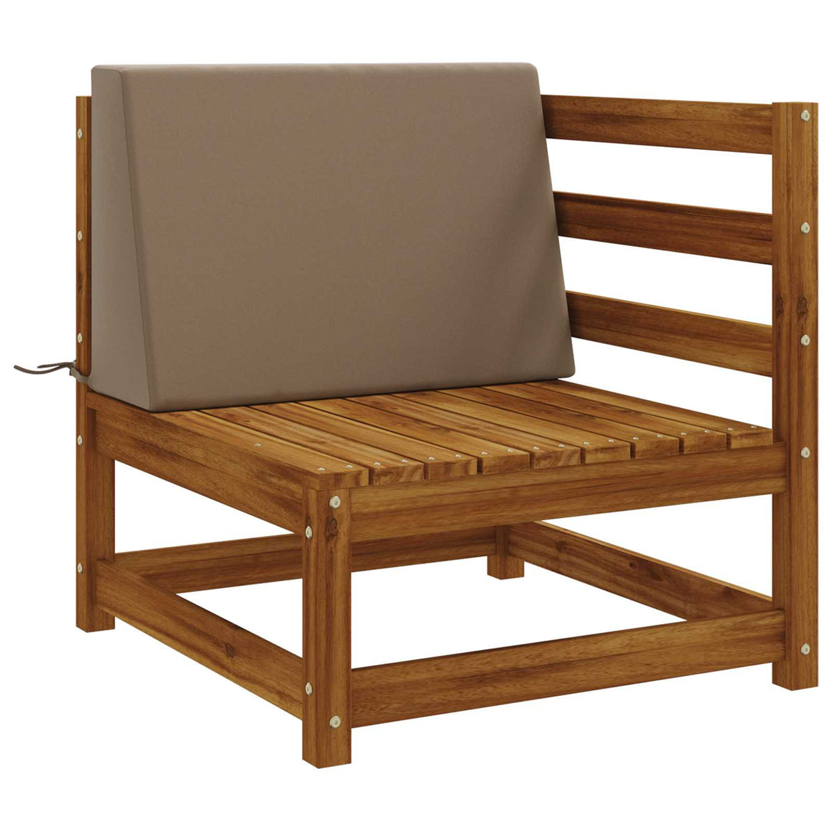 Atlošo pagalvėlė SOEST 100% poliesteris Taupe 60 x 20 x 40 cm