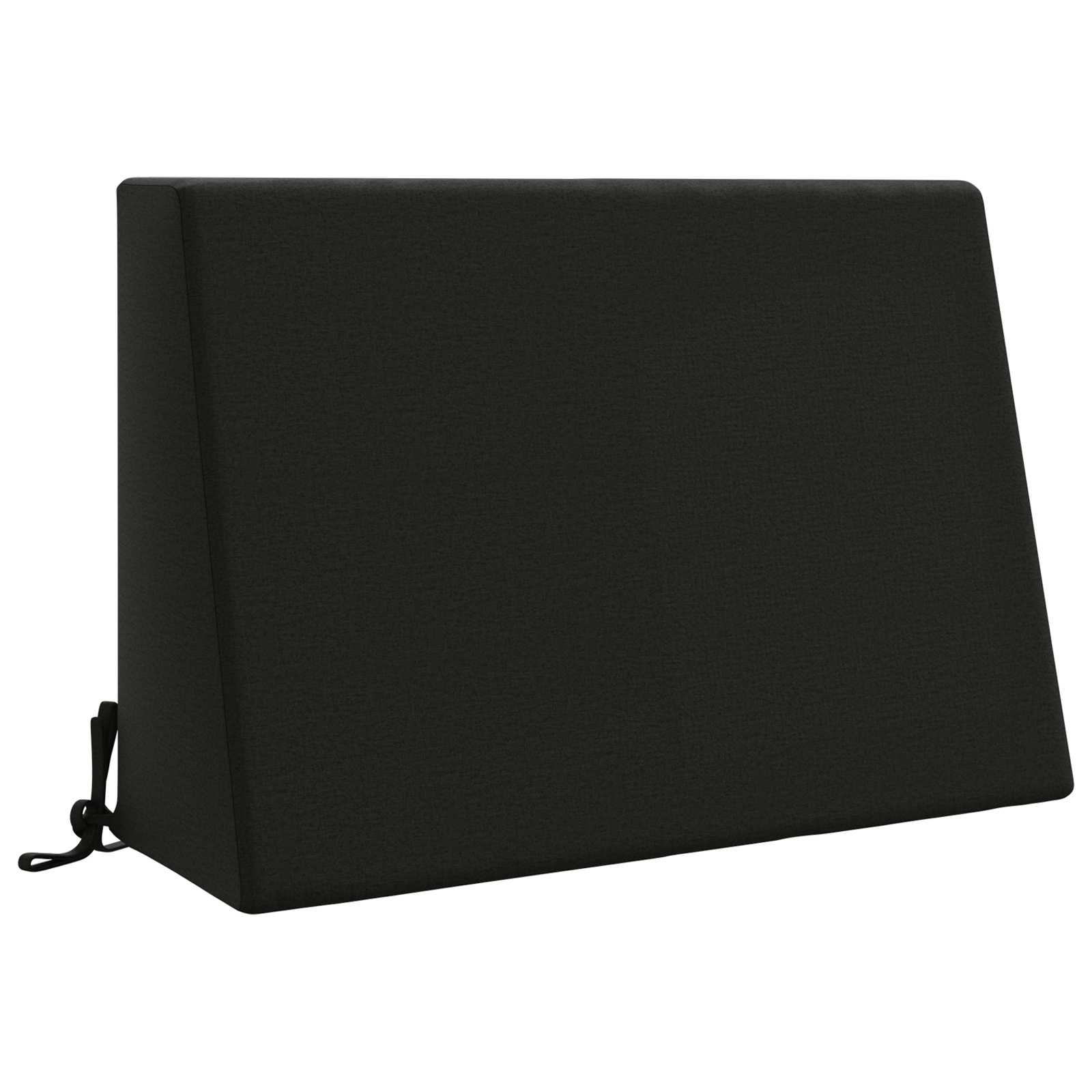 Atlošo pagalvėlė SOEST 100% poliesteris Juoda 60 x 20 x 40 cm
