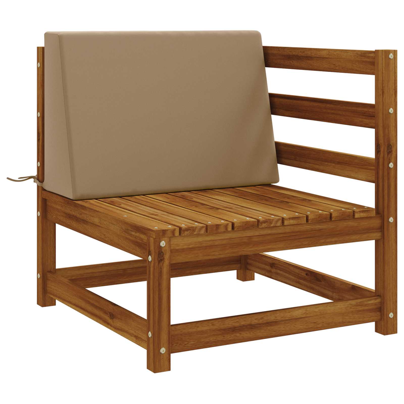 Atlošo pagalvėlė SOEST 100% poliesteris Taupe 60 x 20 x 40 cm