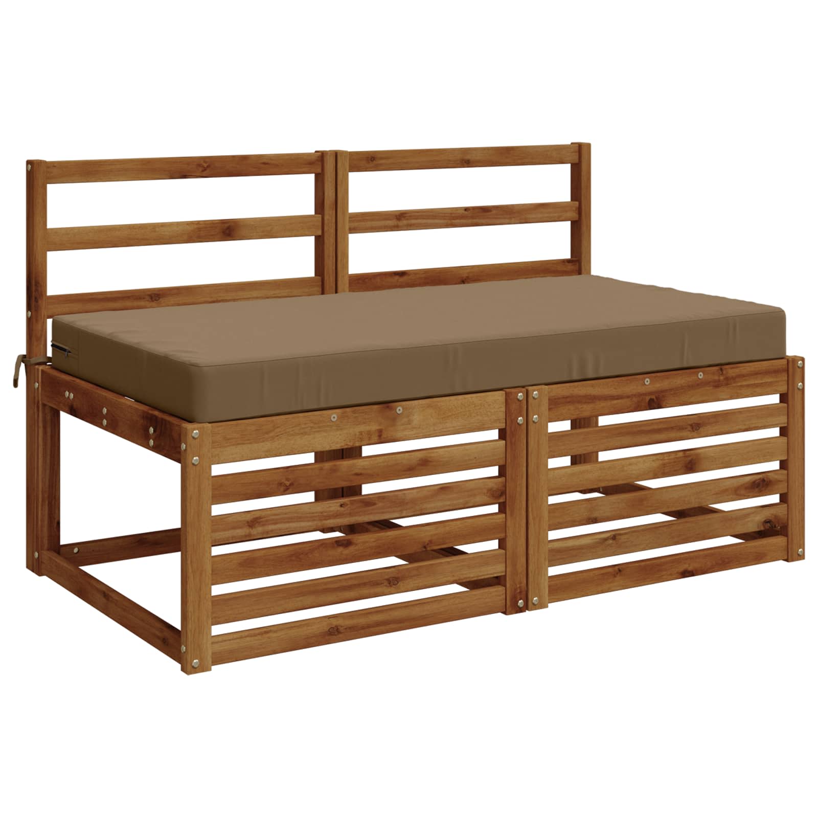 Sėdynės pagalvėlė SOEST 100% poliesteris Taupe 120 x 80 x 10 cm