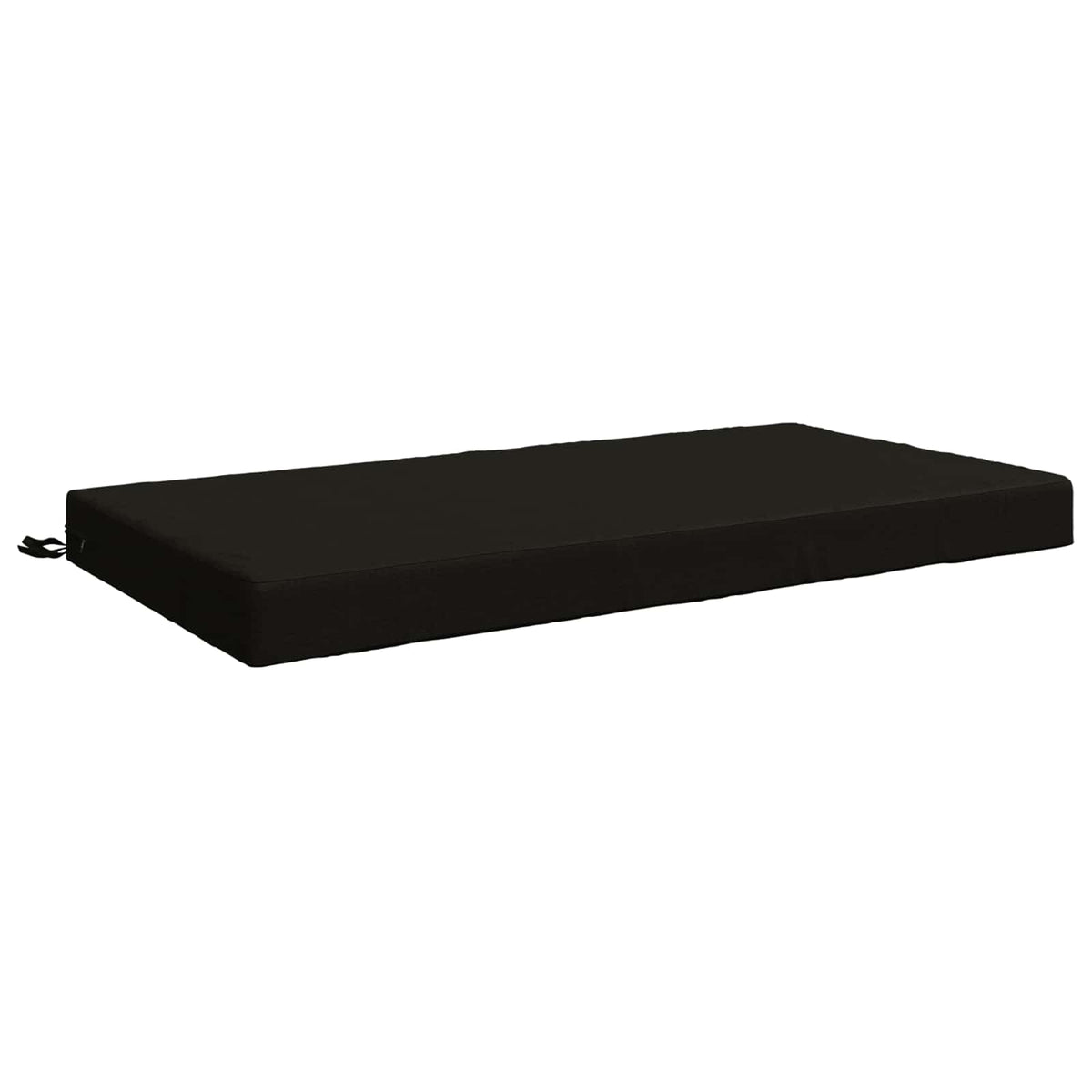 Sėdynės pagalvėlė SOEST 100% poliesteris Juoda 120 x 60 x 10 cm