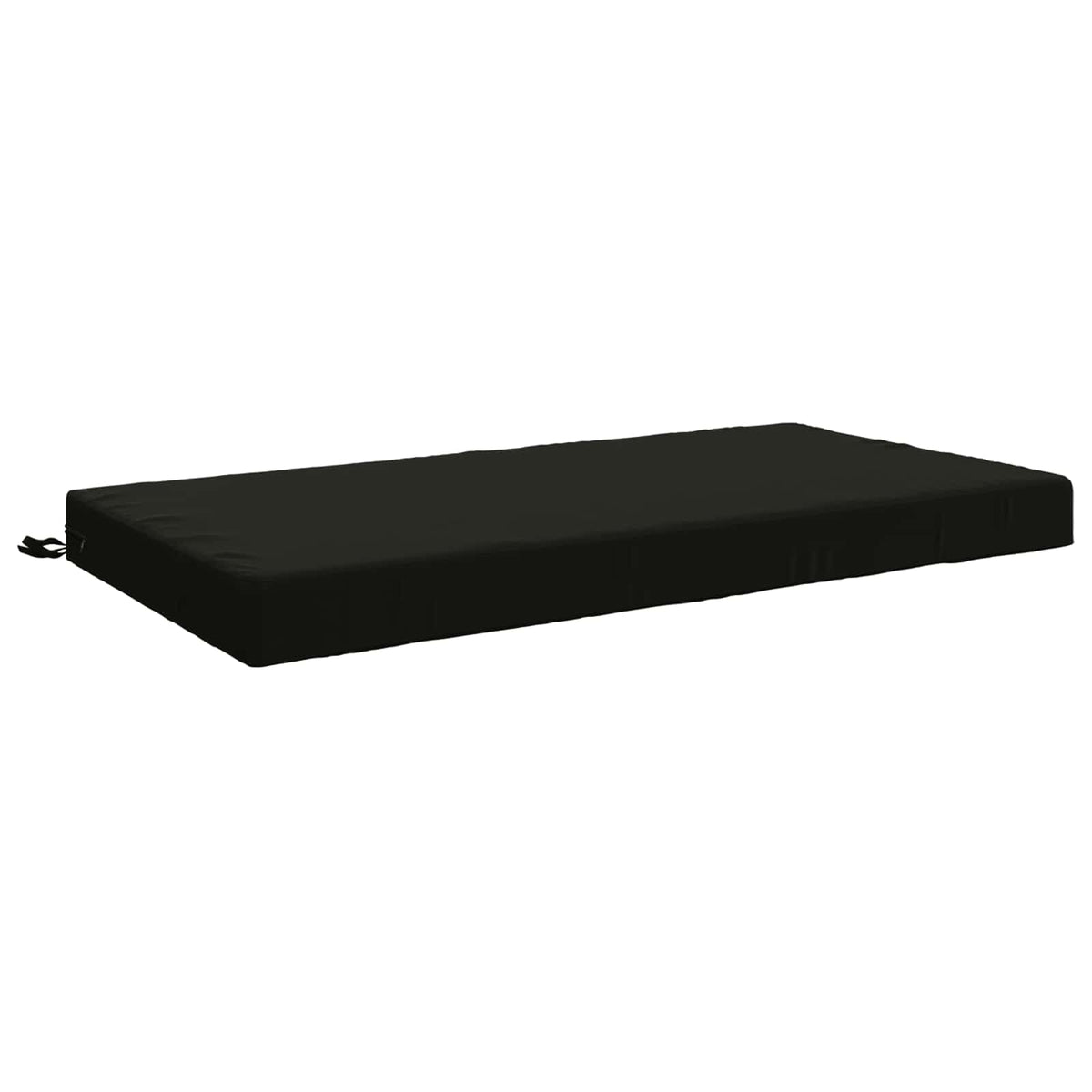 Sėdynės pagalvėlė SOEST 100% poliesteris Juoda 120 x 60 x 10 cm