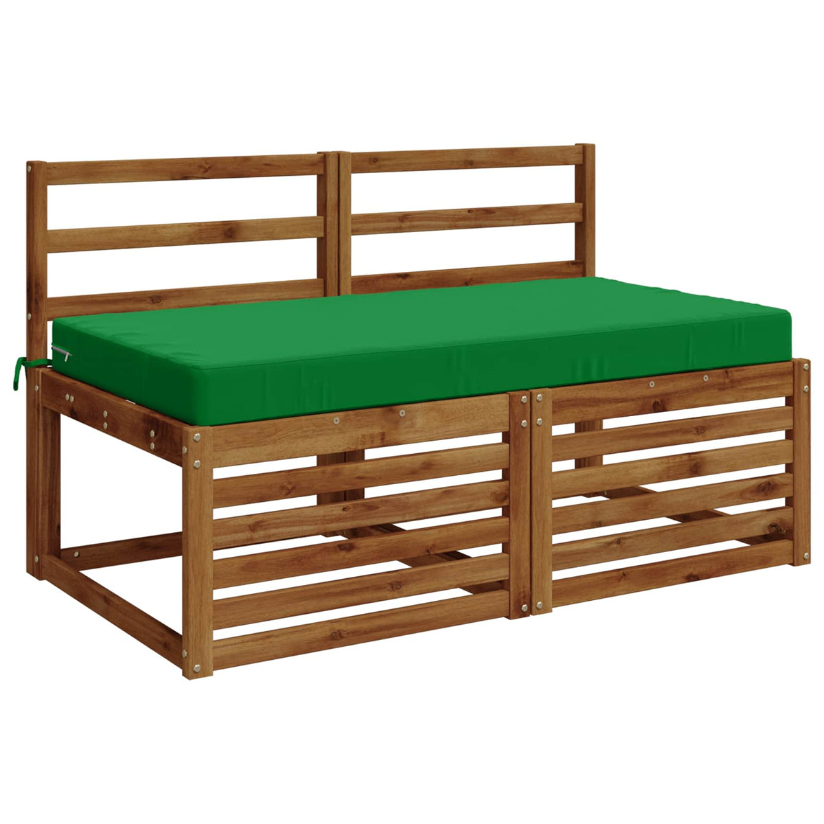 Sėdynės pagalvėlė SOEST 100% poliesteris Žalia 120 x 60 x 10 cm