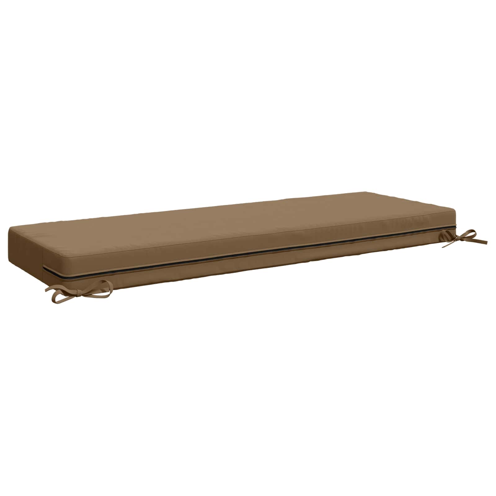 Sėdynės pagalvėlė SOEST 100% poliesteris Taupe 120 x 40 x 10 cm