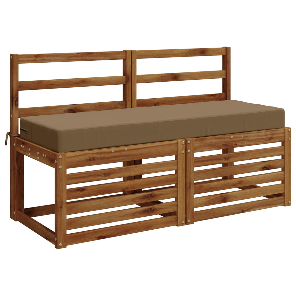 Sėdynės pagalvėlė SOEST 100% poliesteris Taupe 120 x 40 x 10 cm