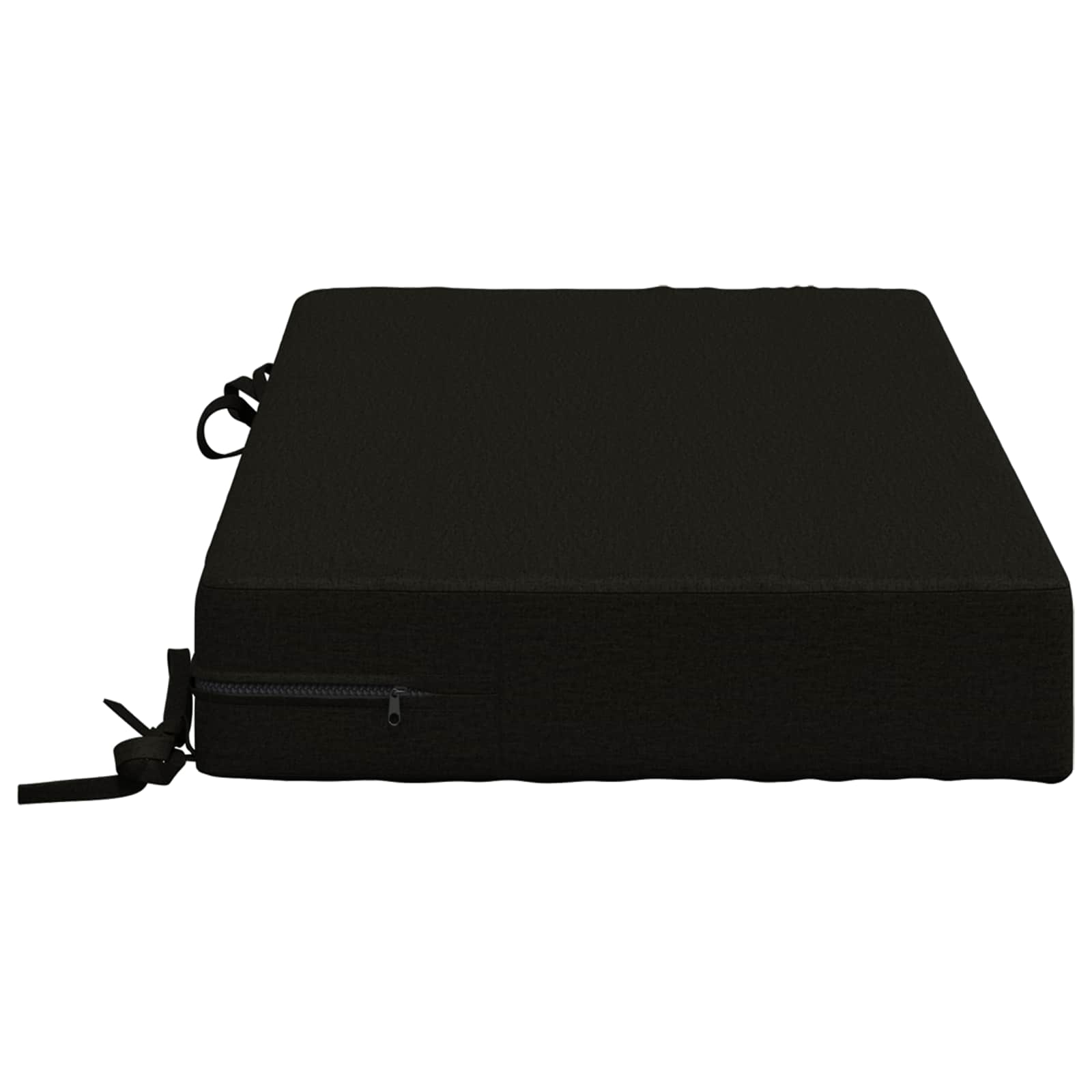 Sėdynės pagalvėlė SOEST 100% poliesteris Juoda 70 x 40 x 10 cm