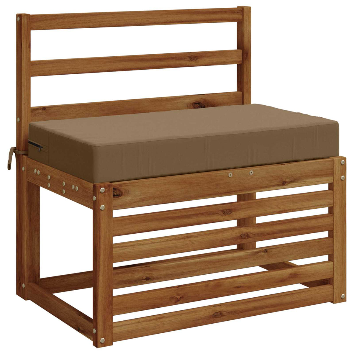 Sėdynės pagalvėlė SOEST 100% poliesteris Taupe 70 x 40 x 10 cm