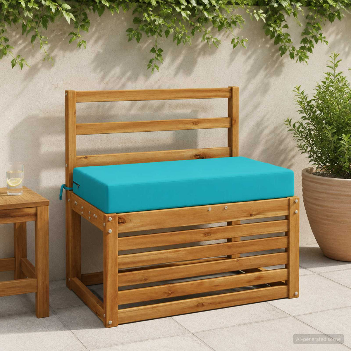Sėdynės pagalvėlė SOEST 100% poliesteris Turkio 70 x 40 x 10 cm
