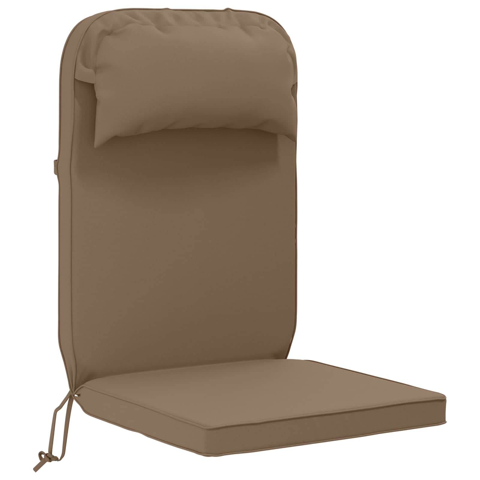 Saulės poilsio pagalvė 100% poliesteris Taupe 55 x 124 x 5 cm