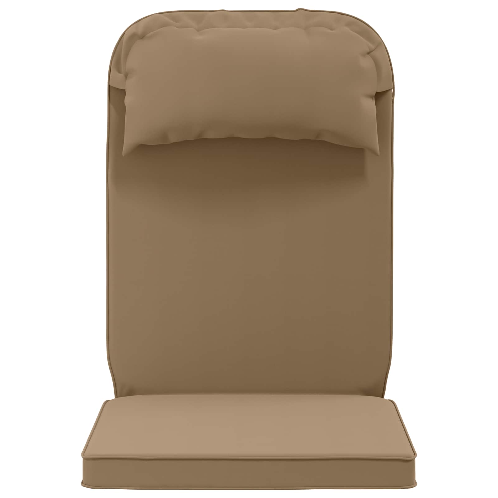 Saulės poilsio pagalvė 100% poliesteris Taupe 55 x 124 x 5 cm