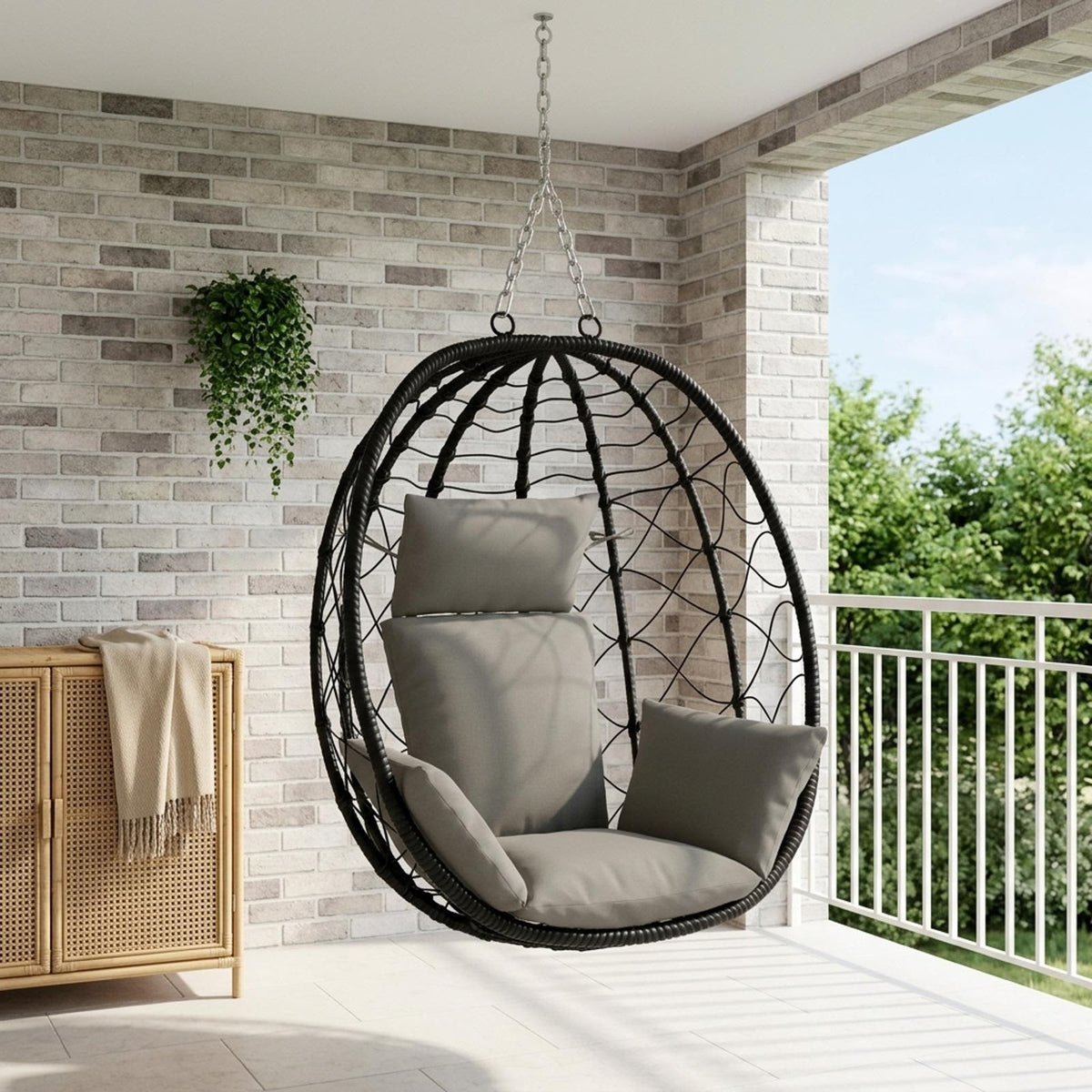 Adirondack pagalvėlė PUTTEN 100% poliesteris Pilka