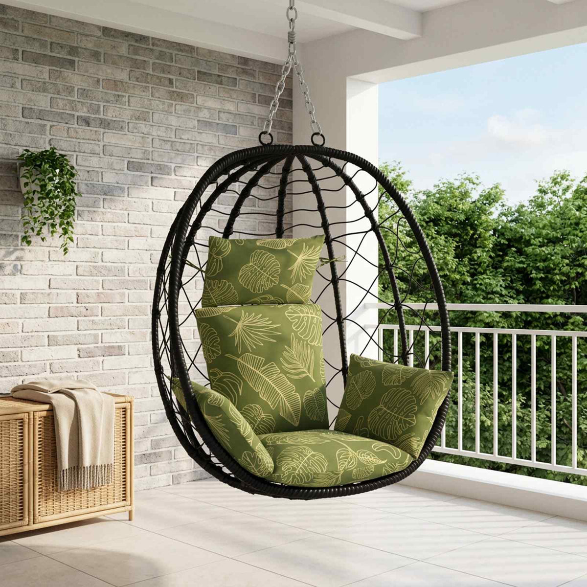 Adirondack pagalvėlė PUTTEN 100% poliesteris Lapų dizainas