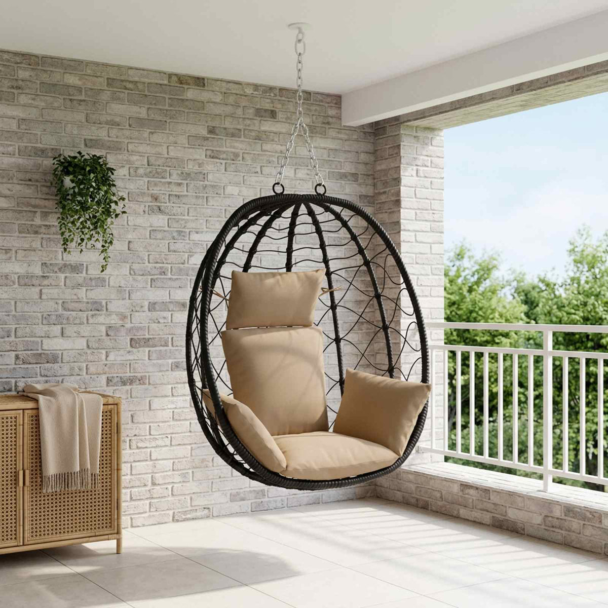 Adirondack pagalvėlė PUTTEN 100% poliesteris Taupe