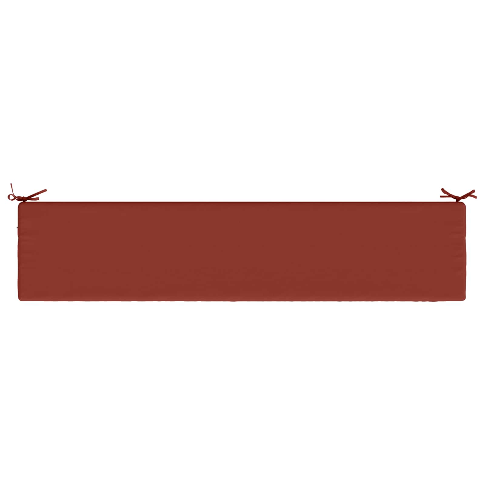 2 dalių suoliuko pagalvės SOEST 2 vnt. 100% poliesteris Raudona