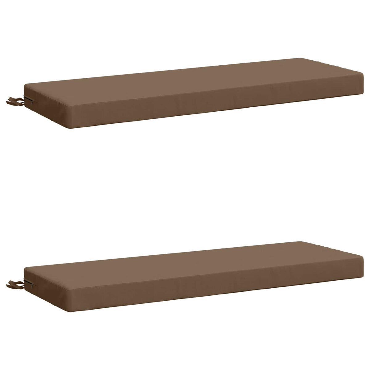 2 dalių suoliuko pagalvės SOEST 2 vnt. 100% poliesteris Taupe