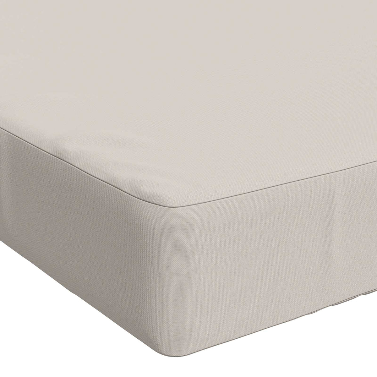 2 dalių suoliuko pagalvės SOEST 2 vnt. 100% poliesteris Balta