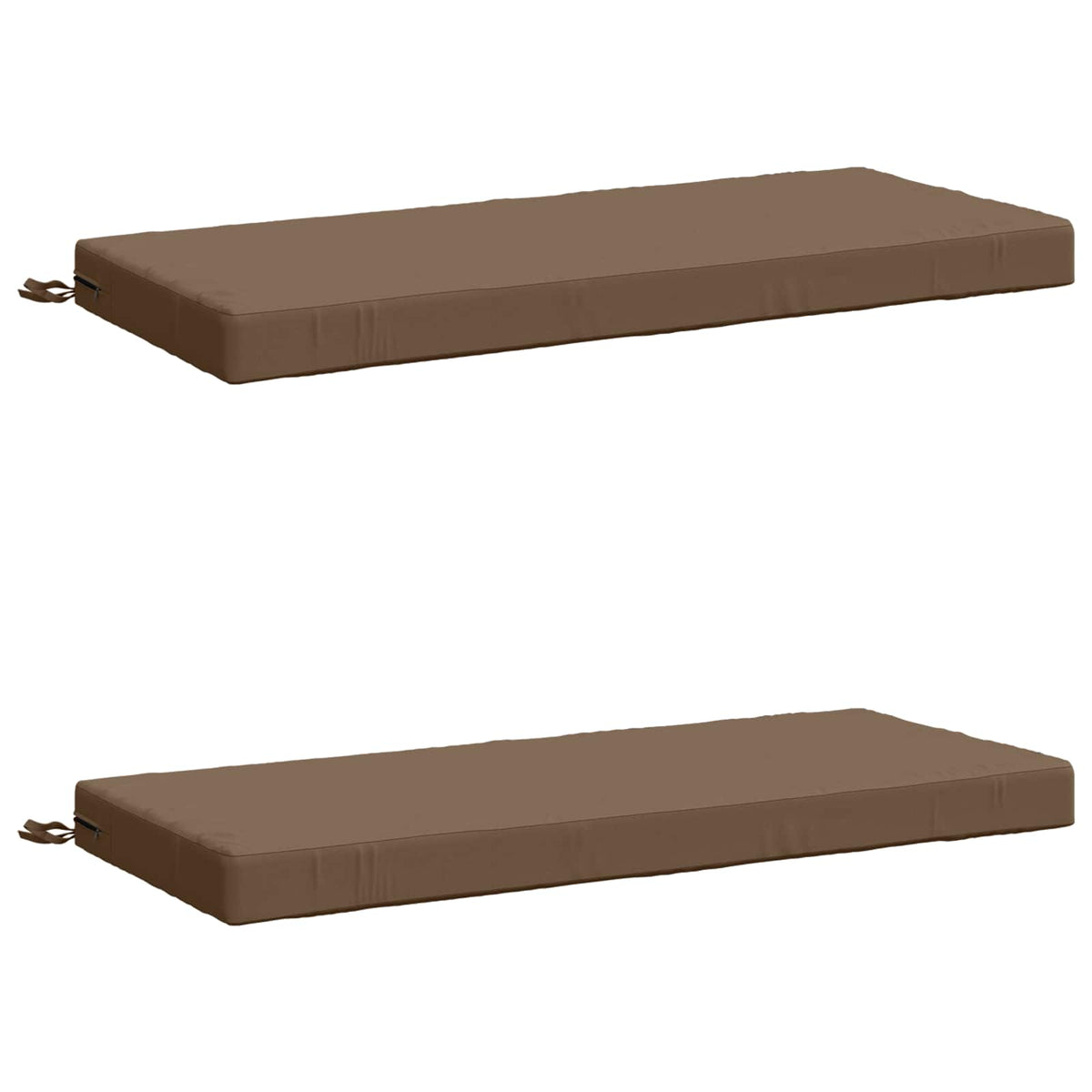 2 dalių suoliuko pagalvės SOEST 2 vnt. 100% poliesteris Taupe