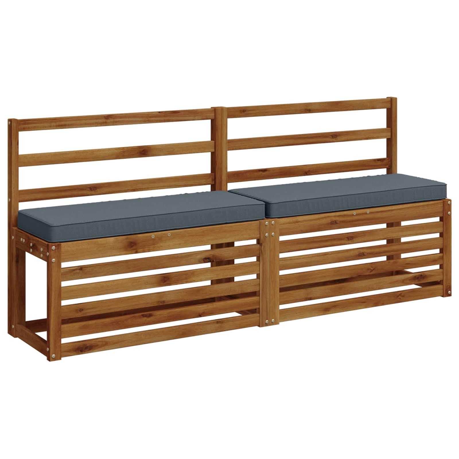 2 dalių suoliuko pagalvės VUGHT 2 pcs 100% poliesteris Mėlyna