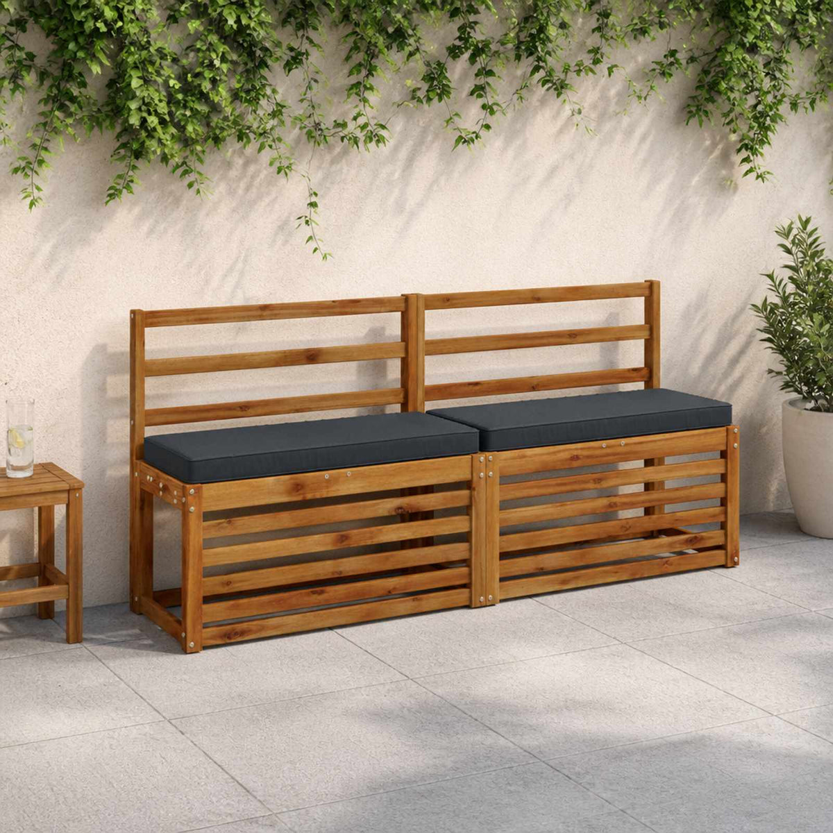2 dalių suoliuko pagalvės VUGHT 2 pcs 100% poliesteris
