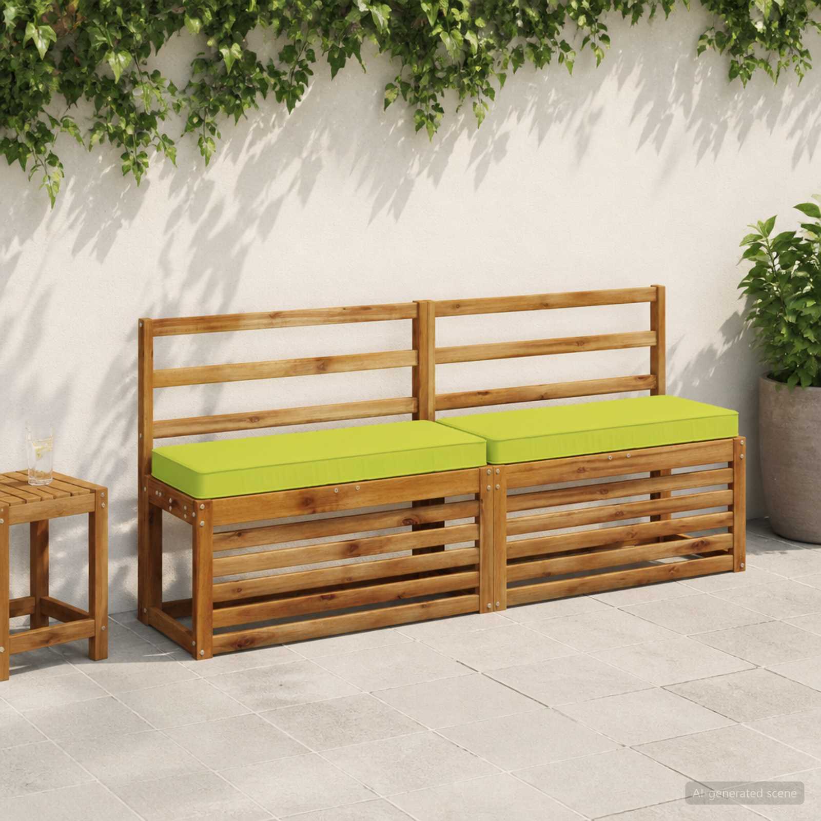 2 dalių suoliuko pagalvės VUGHT 2 pcs 100% poliesteris