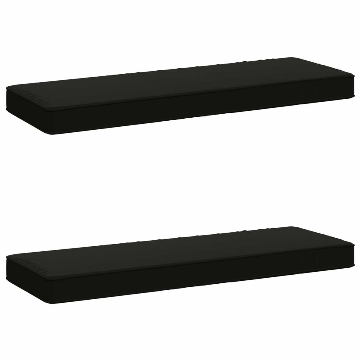 2 dalių suoliuko pagalvės VUGHT 2 pcs 100% poliesteris Juoda