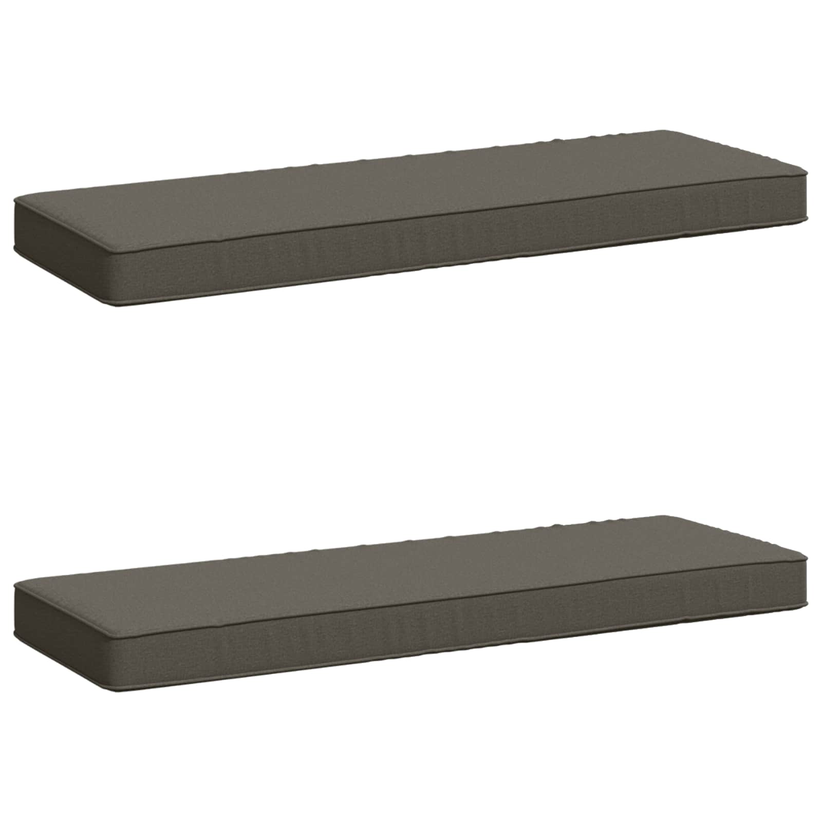 2 dalių suoliuko pagalvės VUGHT 2 pcs 100% poliesteris Pilka
