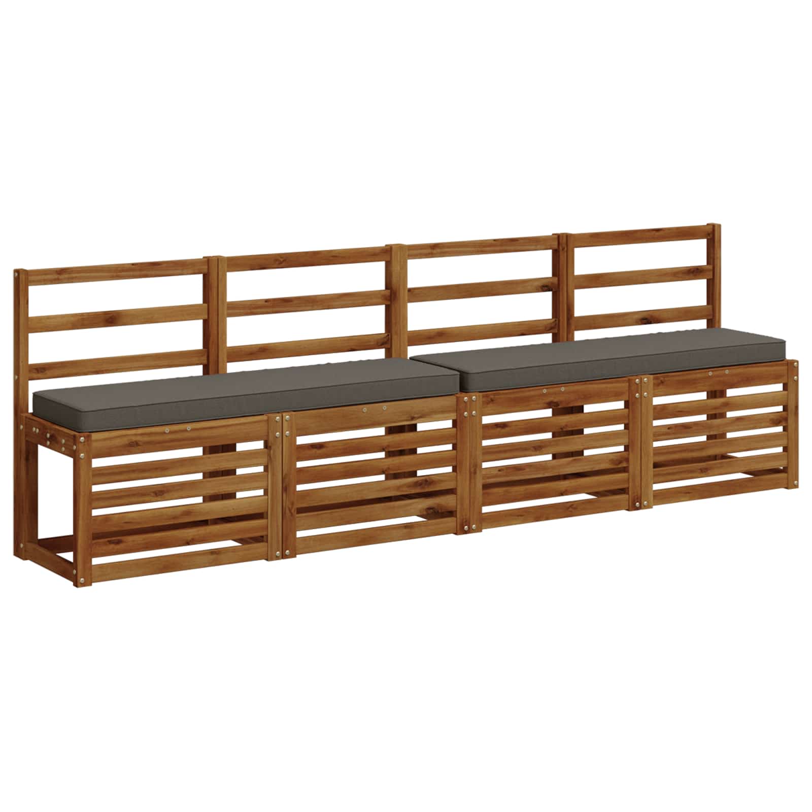1 dalies suoliuko pagalvė VUGHT 100% poliesteris Pilka