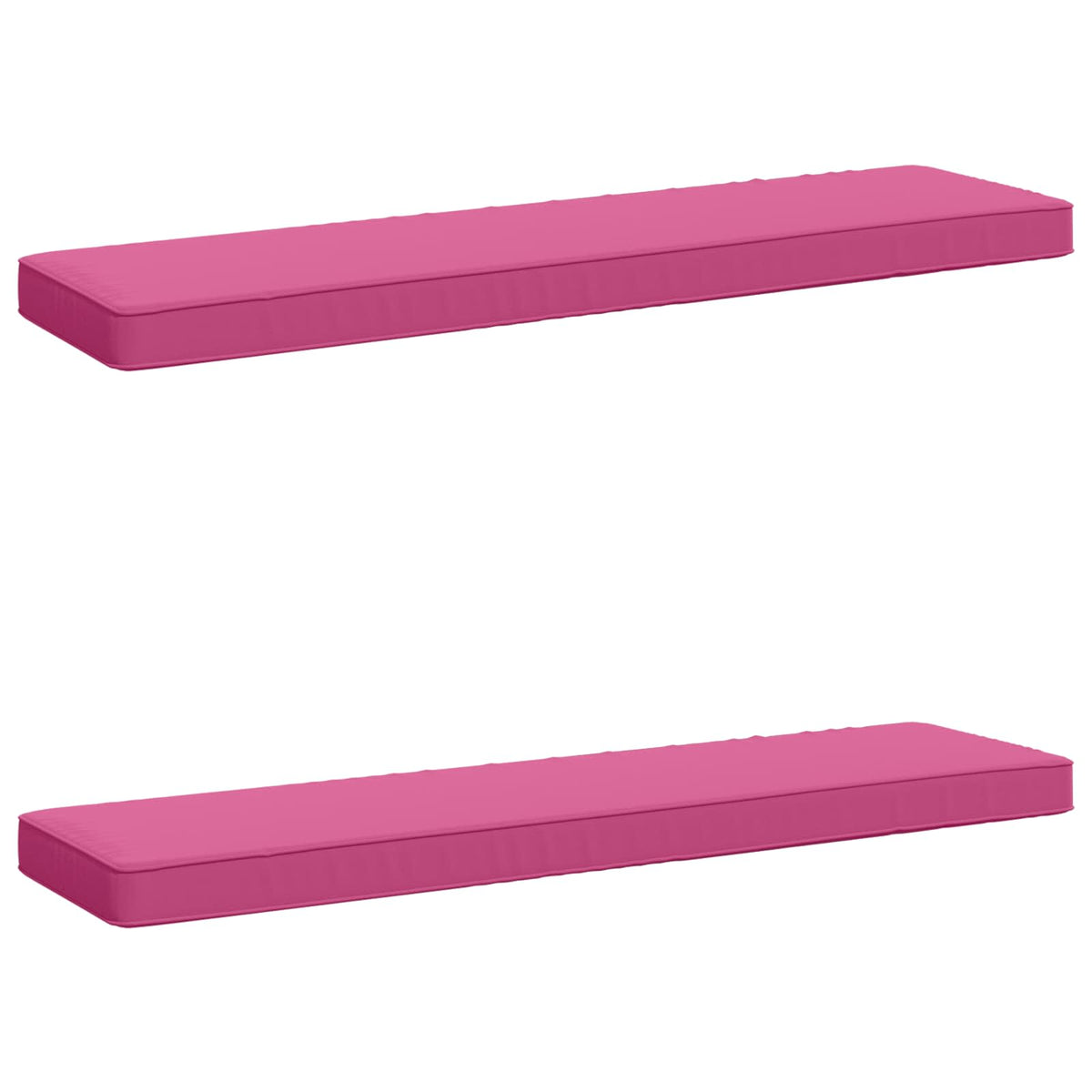 2 dalių suoliuko pagalvės VUGHT 2 pcs 100% poliesteris Rožinė
