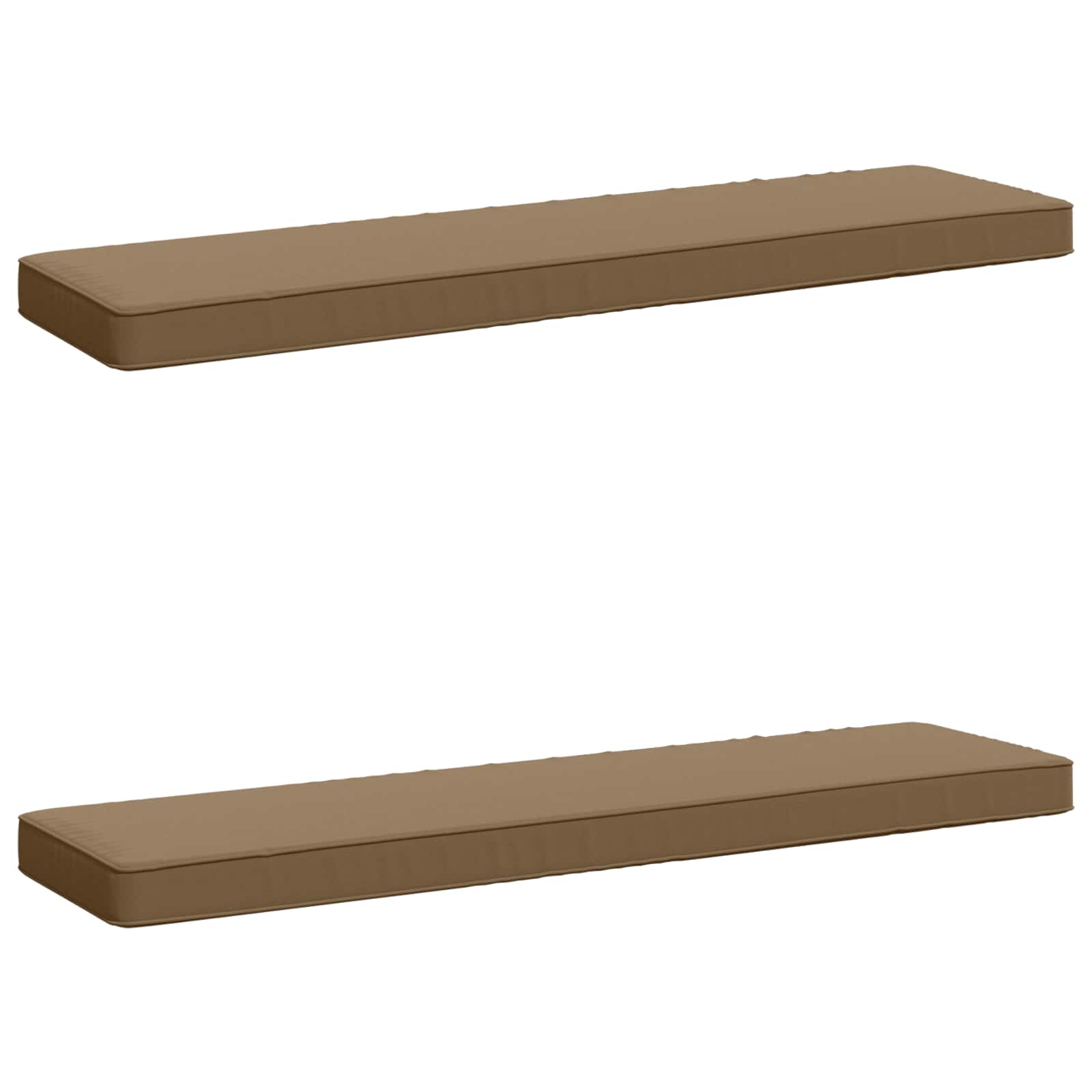 2 dalių suoliuko pagalvės VUGHT 2 pcs 100% poliesteris Taupe