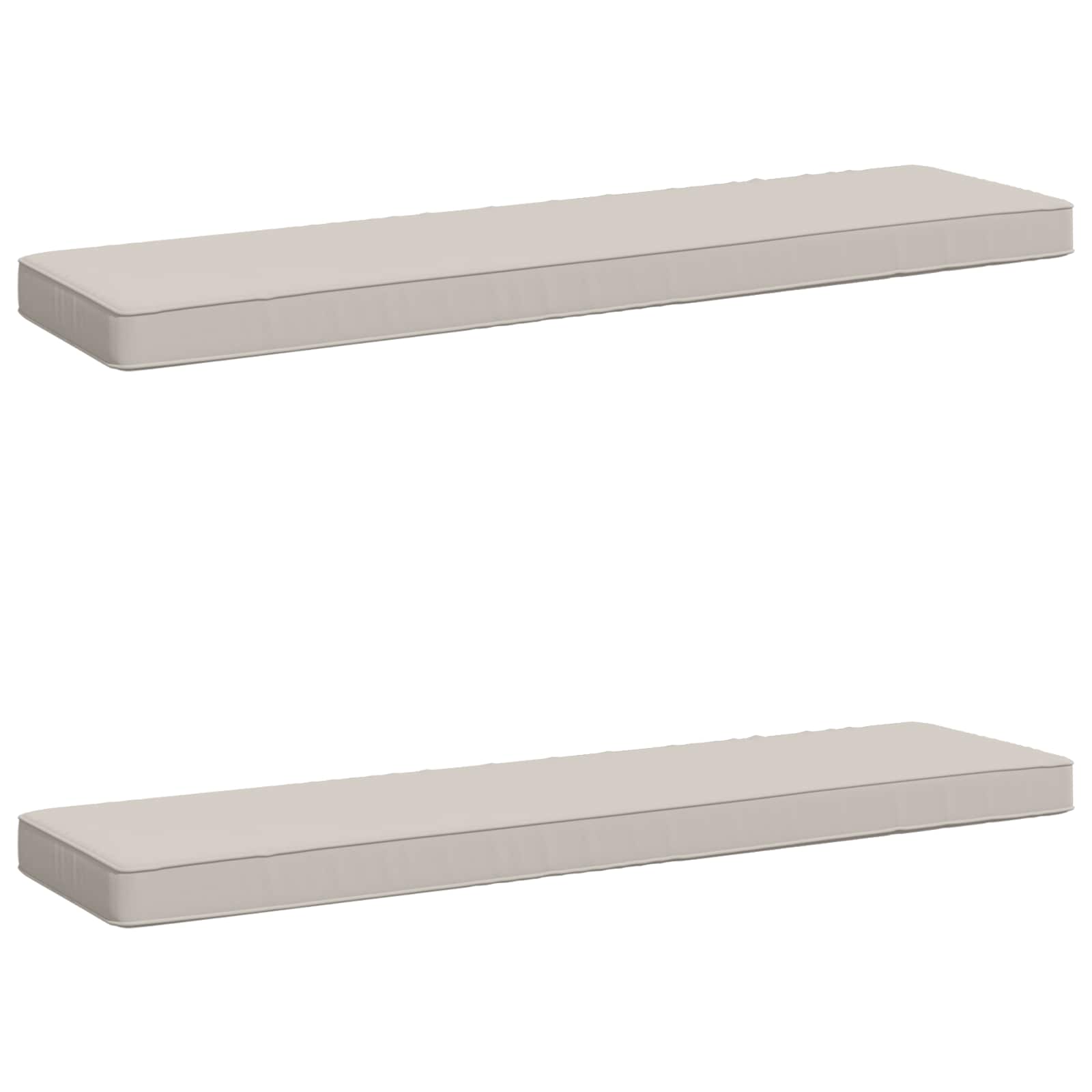 2 dalių suoliuko pagalvės VUGHT 2 pcs 100% poliesteris Balta