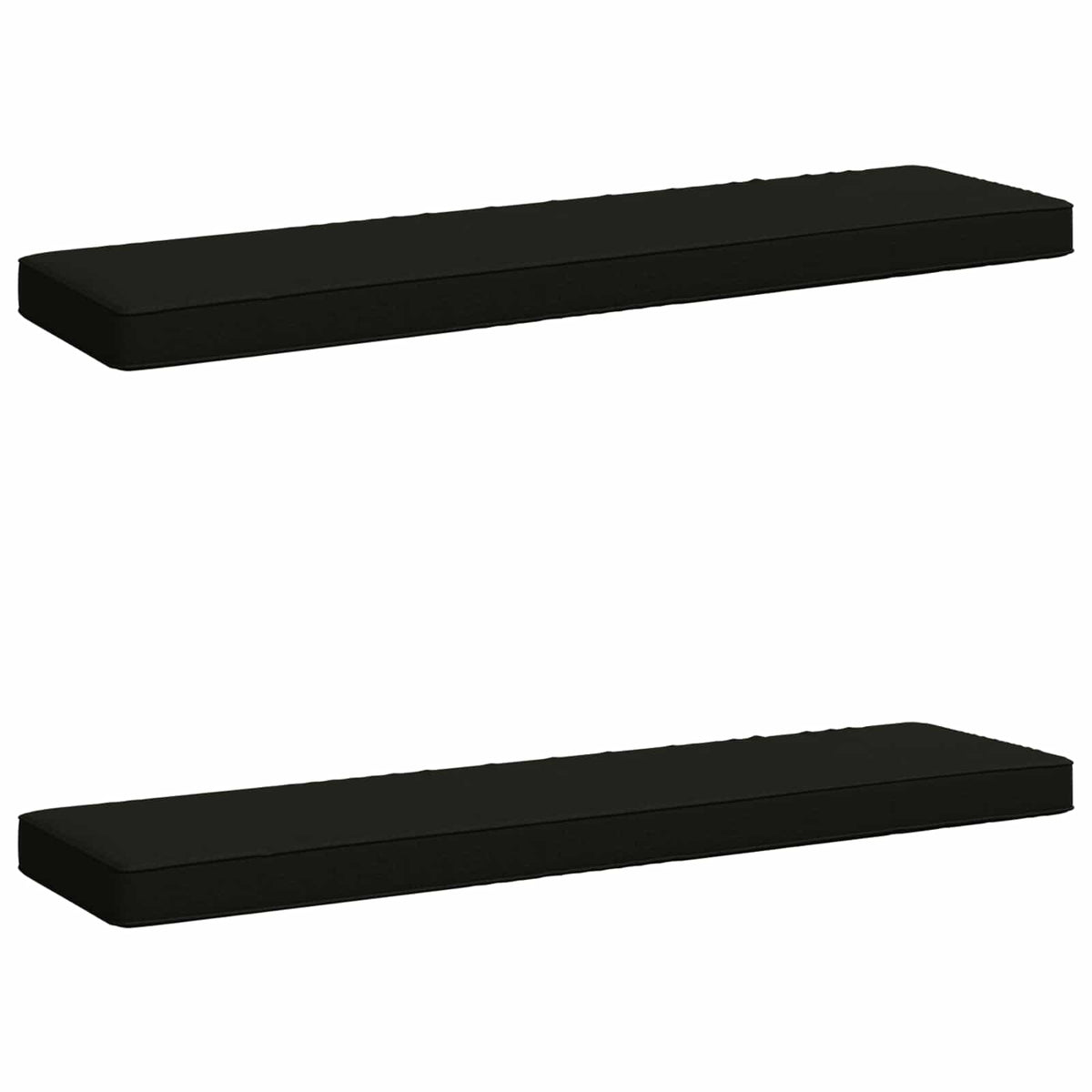 2 dalių suoliuko pagalvės VUGHT 2 pcs 100% poliesteris Juoda