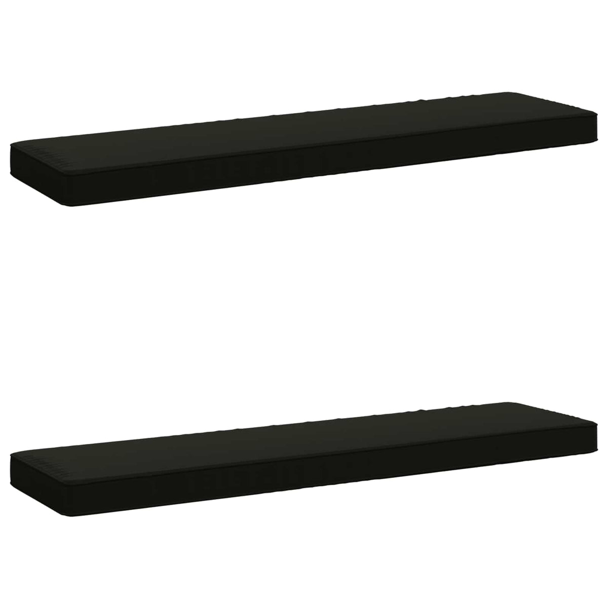 2 dalių suoliuko pagalvės VUGHT 2 pcs 100% poliesteris Juoda