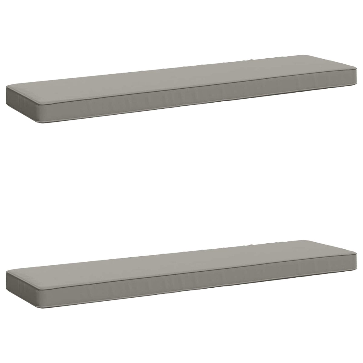 2 dalių suoliuko pagalvės VUGHT 2 pcs 100% poliesteris Pilka