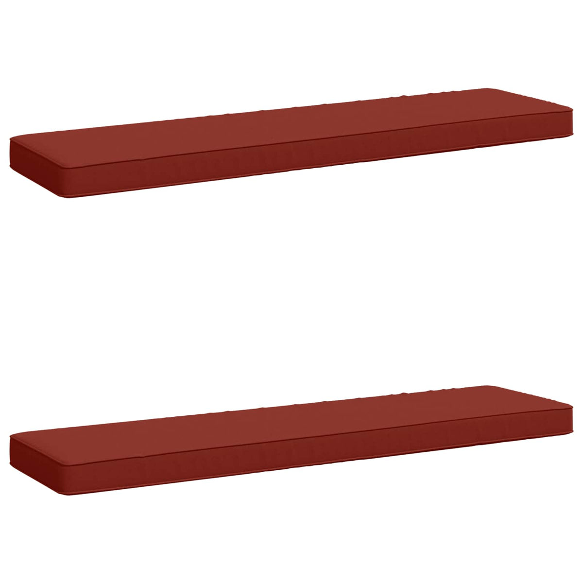 2 dalių suoliuko pagalvės VUGHT 2 pcs 100% poliesteris Raudona